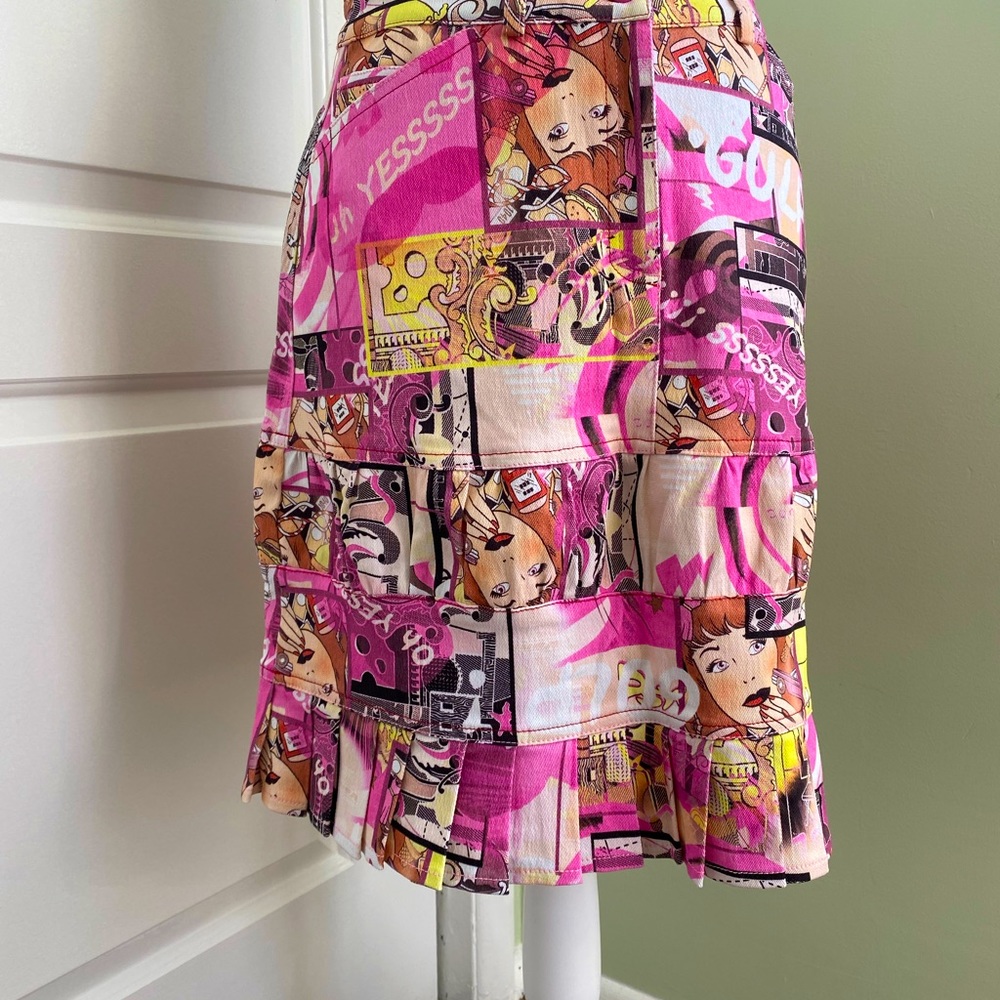 Baby Mara Pop Art Comic Skirt